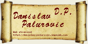 Danislav Palurović vizit kartica